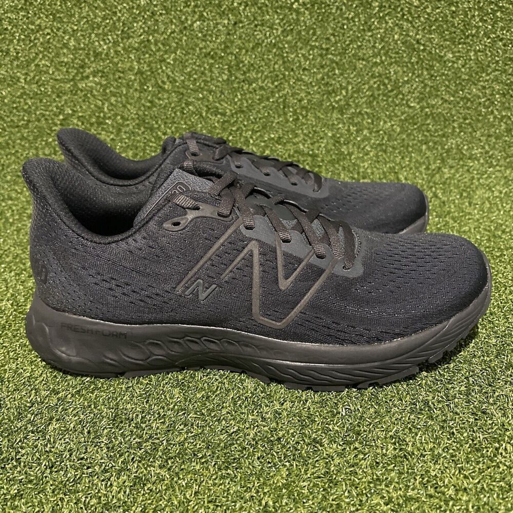 New Balance Fresh Foam X 880 V13 Men’s Sneaker Size 8 Triple Black M880T13 NEW